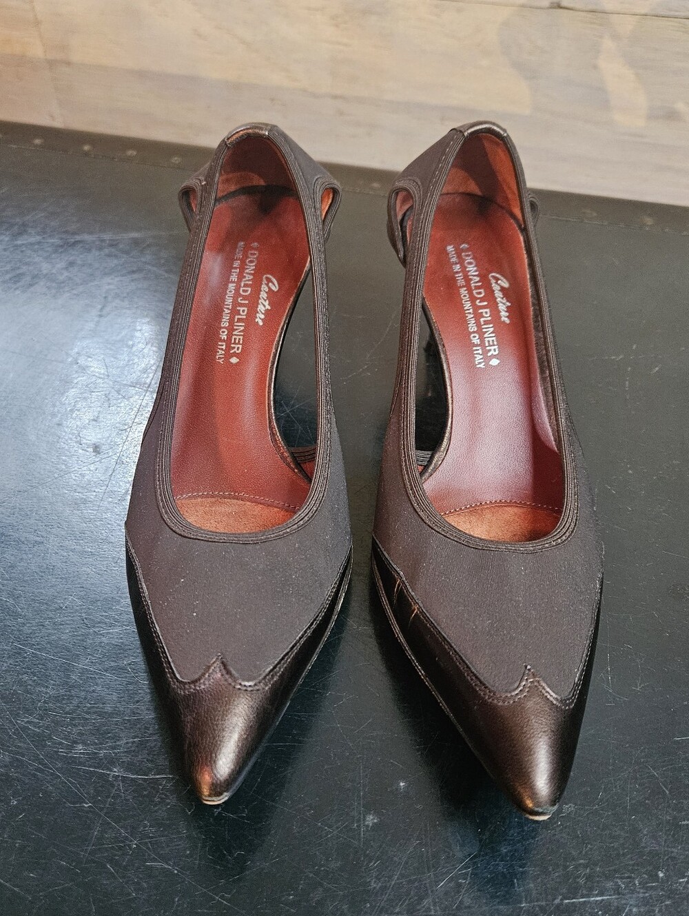 Couture Heels Fall Heels Wingtip Western Cut Out Slingback Heel